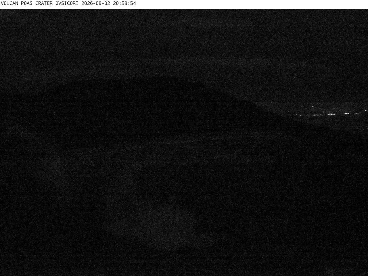 Latest visible imagery from Poás volcano (VPMI site)